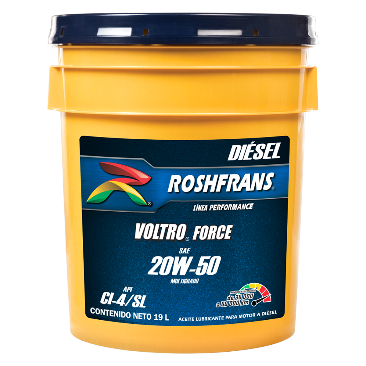 612-19.000-L-CUBETA-VOLTRO-FORCE-API-CI-4-SL-SAE-20W-50